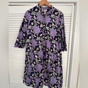 Zuri “Purple Rain” dress, size medium.
